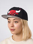 Бейсболка MITCHELL NESS арт. HS9761-CBUBLCK Chicago Bulls NBA (черный)